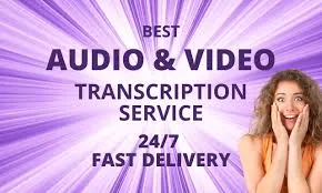 Provide a swift and exceptional Transcribing service