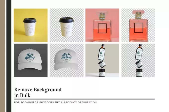 Remove background from products like amazon
