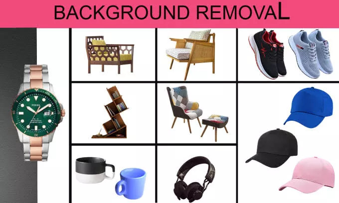 Remove background from products like amazon