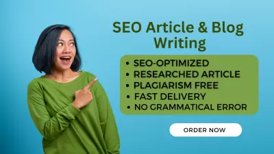 Write a Full SEO Article and Blog post