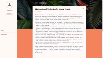 write you a blog/article on any topic.