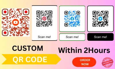 I will design custom QR code with logo for boost your business